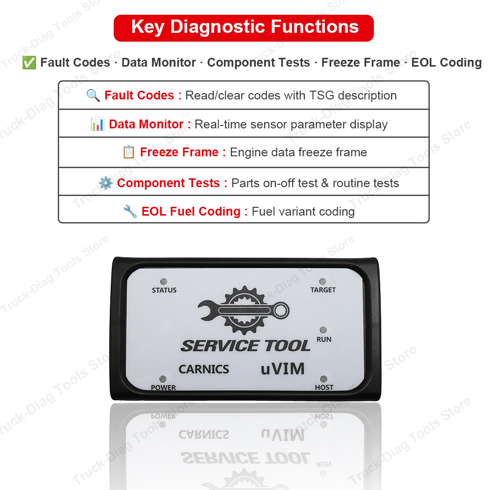 uVIM Diagnostische Tool DMS-5  - Heavy Equipment Software recensie en prijs