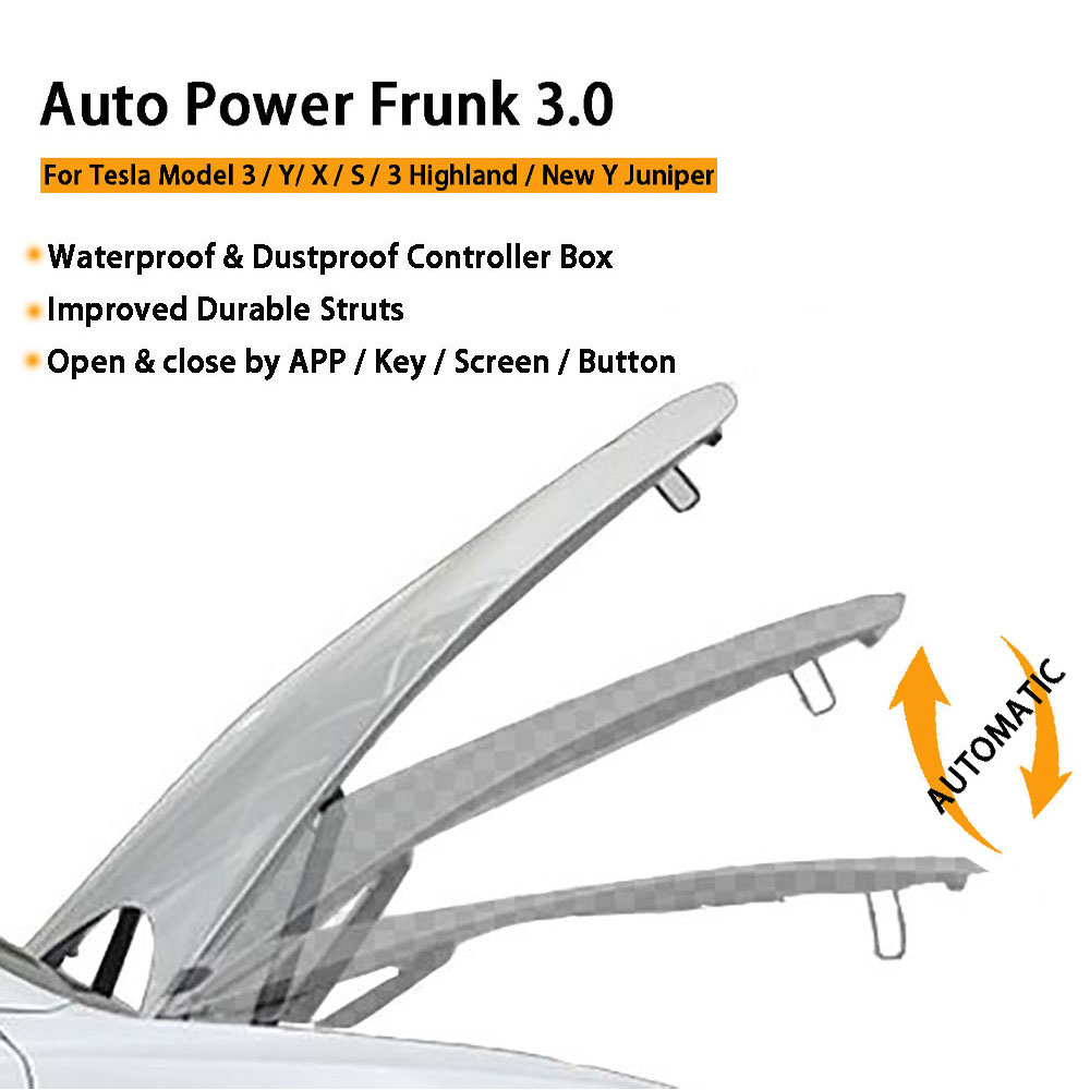 Gen2 Auto Power Frunk voor Tes - Heavy Equipment Lift recensie en prijs